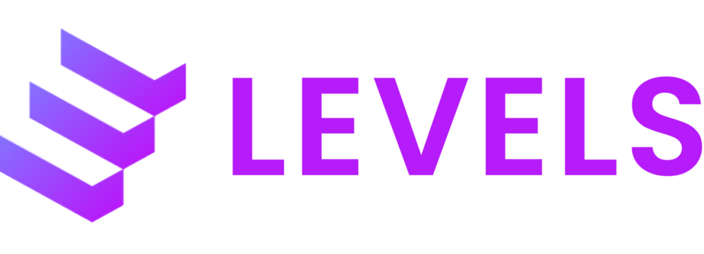 Levels 6 LEVELS LOGO Purple